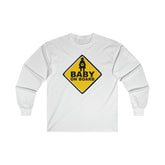 Baby On Board Sign - Long-Sleeve Tee - Witty Twisters Fashions